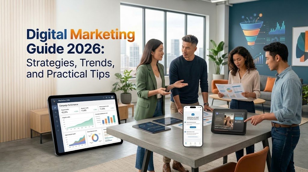 Digital Marketing Guide 2026 Strategy, Trends & Tips