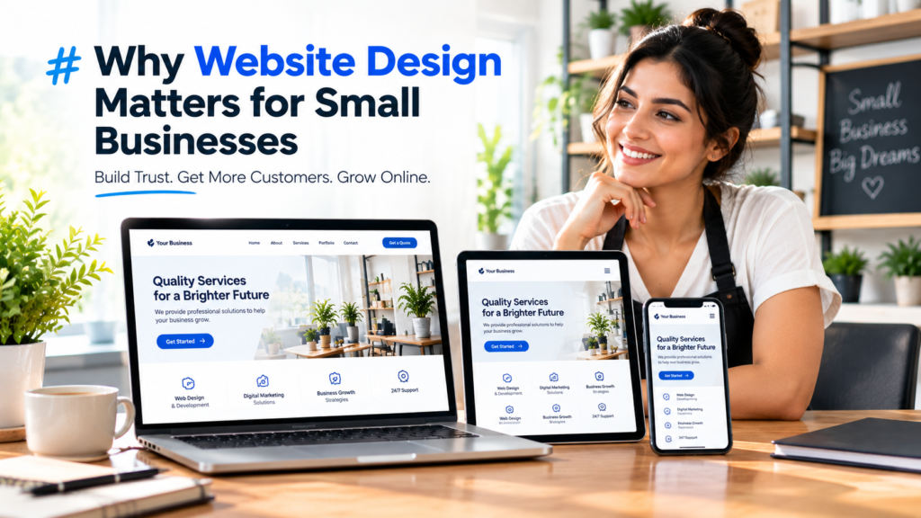 Why Website Design for Small Business Is Important for Online Growth